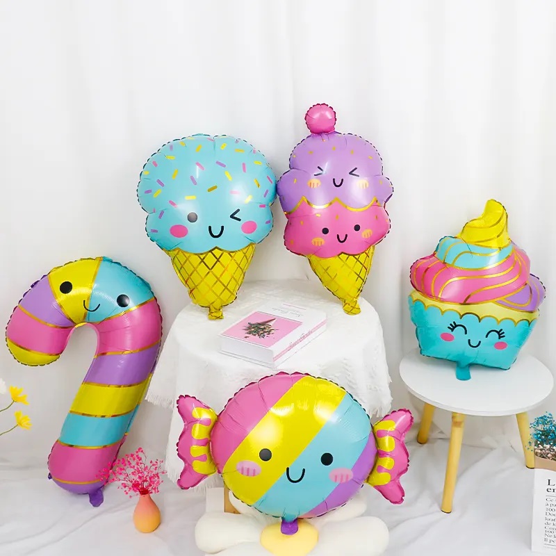 Шар (26''/66 см) Фигура, Сладкое мороженое, 1 шт. в уп.